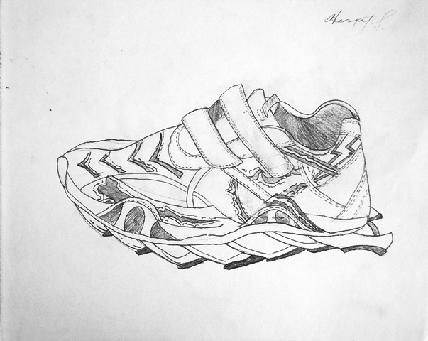 Shoe drawingÂ  Â  Â Â Â Â Â Â Â Â Â Â Â Â Â Â Â Â Â Â Â Â Â Â Â Â Â Â HenryÂ  Â Â AgeÂ Â 11